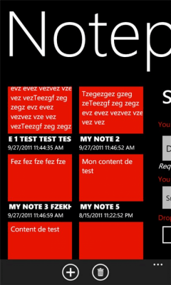 Скриншот приложения Notepad Free - №6