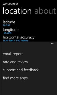 Скриншот приложения WinGPS Info - №5