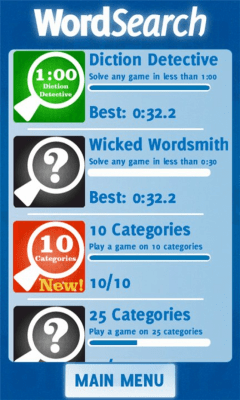 Скриншот приложения Word Search Deluxe - №5