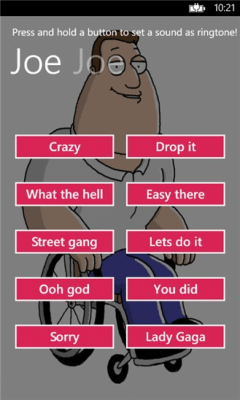 Скриншот приложения Family Guy - №3