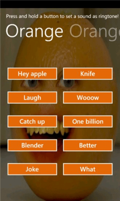 Скриншот приложения The Annoying Orange - №5