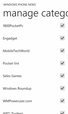 Скриншот приложения Windows Phone News - №4