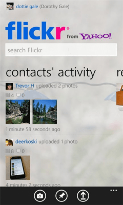Скриншот приложения Flickr - №1