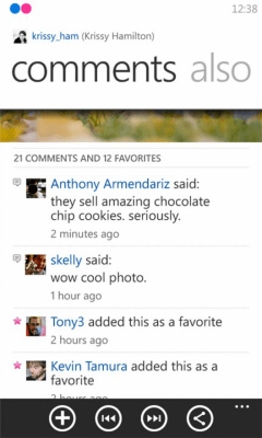 Скриншот приложения Flickr - №3