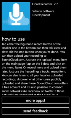 Скриншот приложения Cloud Recorder - №1