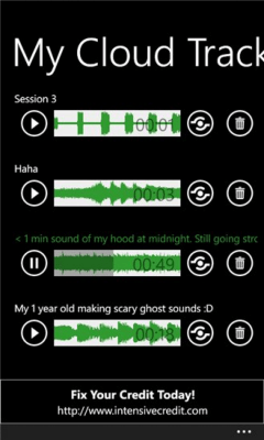 Скриншот приложения Cloud Recorder - №3