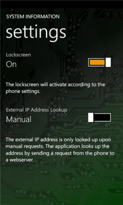 Скриншот приложения System Information - №2