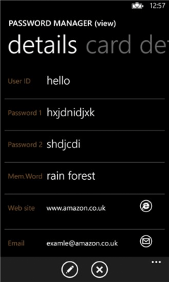 Скриншот приложения Password Manager Free - №4