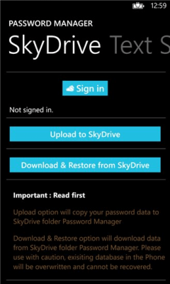 Скриншот приложения Password Manager Free - №6