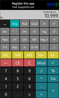 Скриншот приложения Scientific Calculator - №3