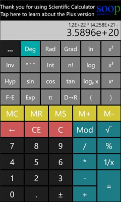 Скриншот приложения Scientific Calculator - №6