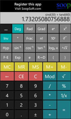 Скриншот приложения Scientific Calculator - №7