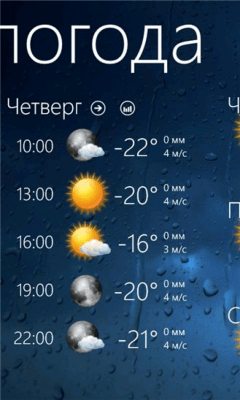 Скриншот приложения Weather View - №5