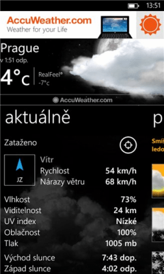 Скриншот приложения AccuWeather - Weather for Life - №4