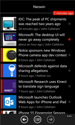 Скриншот приложения SimpiRSS - №4