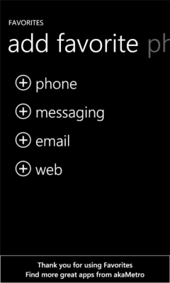 Скриншот приложения Favorites - №3