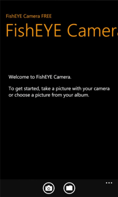 Скриншот приложения FishEYE Camera FREE - №1