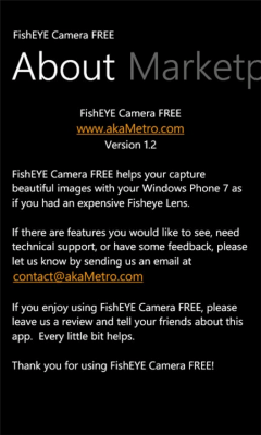 Скриншот приложения FishEYE Camera FREE - №5