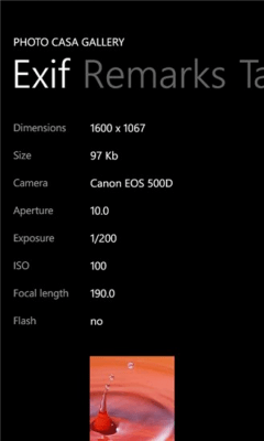 Скриншот приложения PhotoCasa Gallery - №4