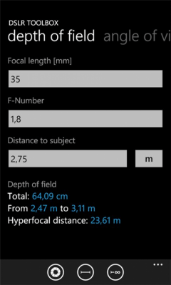 Скриншот приложения DSLR Toolbox - №1