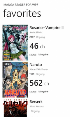 Скриншот приложения Manga Reader - №3