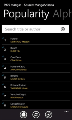 Скриншот приложения Manga Reader - №6