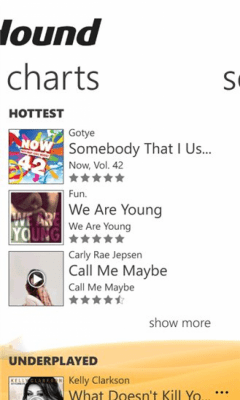 Скриншот приложения SoundHound - №3