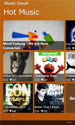 Скриншот приложения Free Music Cloud - №5