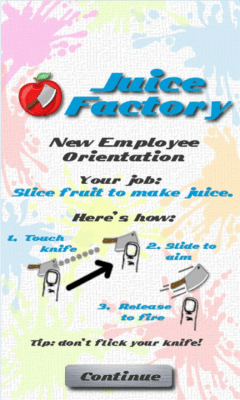 Скриншот приложения Juice Factory - №2