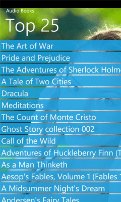 Скриншот приложения AudioBooks - №4