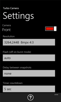 Скриншот приложения Turbo Camera - №6