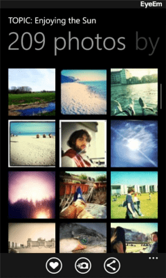 Скриншот приложения EyeEm - №5