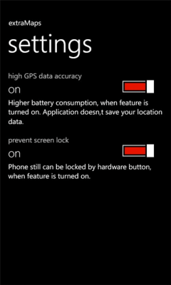 Скриншот приложения extraMaps - №4
