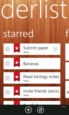 Скриншот приложения Wunderlist - №3