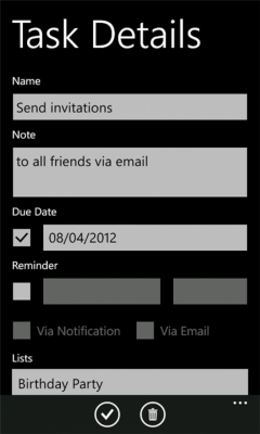 Скриншот приложения Wunderlist - №6
