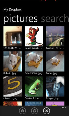 Скриншот приложения BoxFiles для Dropbox - №3
