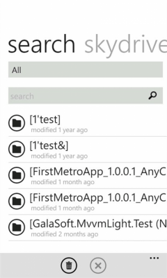 Скриншот приложения BoxFiles для Dropbox - №4