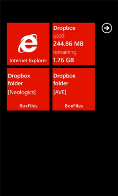 Скриншот приложения BoxFiles для Dropbox - №6