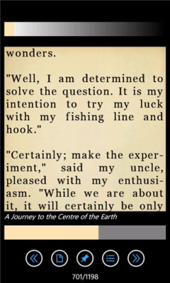 Скриншот приложения Raccoon Reader Lite - №3