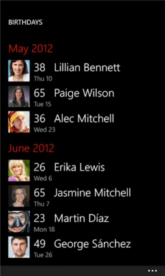 Скриншот приложения Birthdays - №5