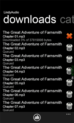 Скриншот приложения LindyAudio Free! - №3