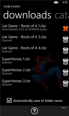 Скриншот приложения Lindy Comics - №3