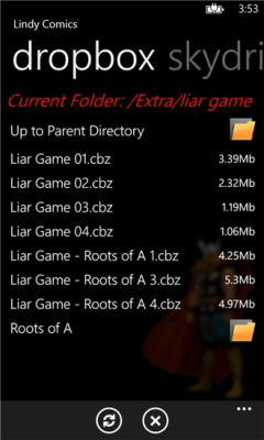 Скриншот приложения Lindy Comics - №5