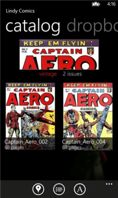 Скриншот приложения Lindy Comics - №6