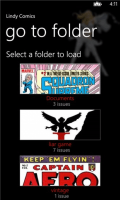 Скриншот приложения Lindy Comics - №7