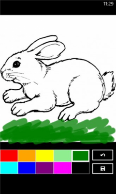 Скриншот приложения Kid Coloring Book - №4