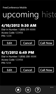 Скриншот приложения FreeConference - №4