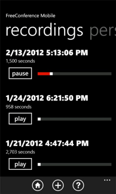 Скриншот приложения FreeConference - №6