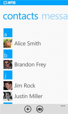 Скриншот приложения eBuddy XMS - №3