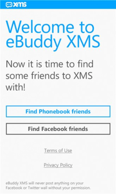 Скриншот приложения eBuddy XMS - №4